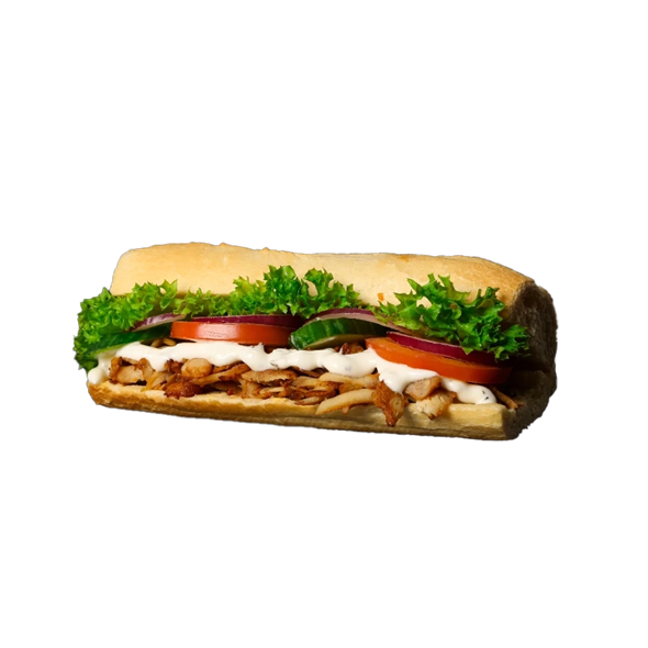Kyllingekebab Sandwich